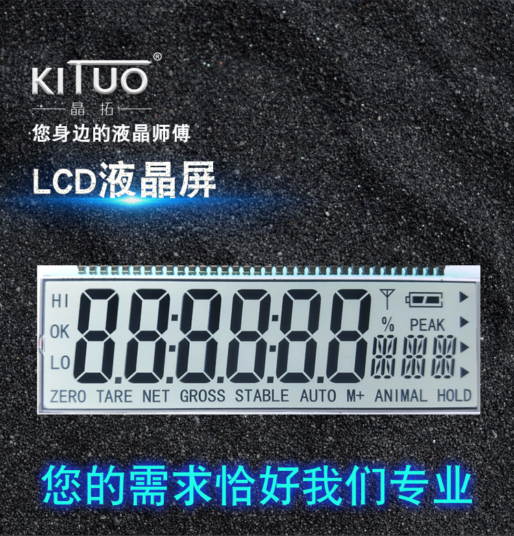 重庆段码LCD液晶屏